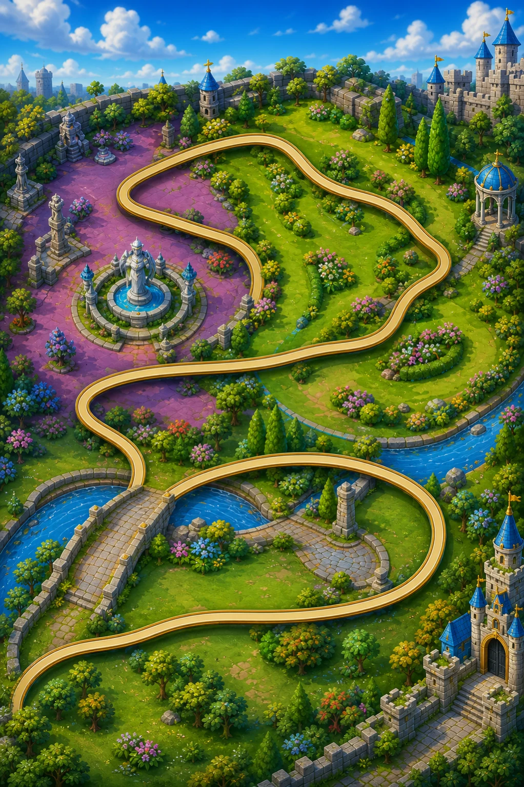 Campaign map Royal Gardens